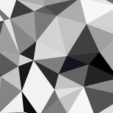 Üçgen poligonal arka plan - eğilim desen.