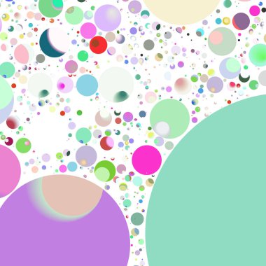 Daire saydam arka plan - eğilim seamless modeli.