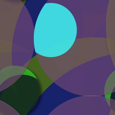 Daire saydam arka plan - eğilim seamless modeli.