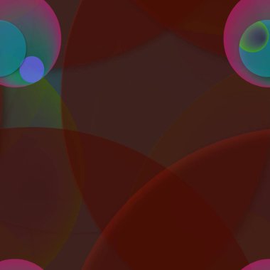 Daire saydam arka plan - eğilim seamless modeli.