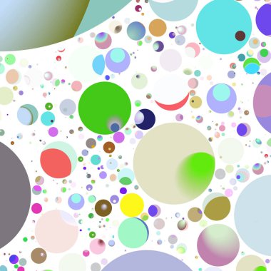 Daire saydam arka plan - eğilim seamless modeli.