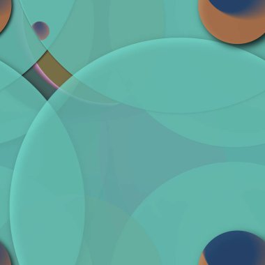 Daire saydam arka plan - eğilim seamless modeli.