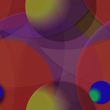 Daire saydam arka plan - eğilim seamless modeli.