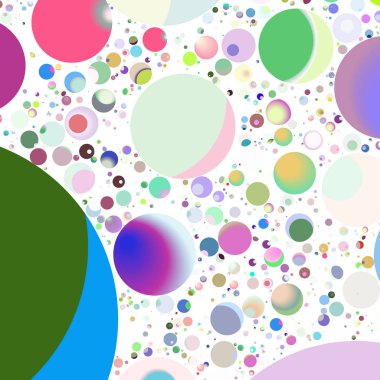 Daire saydam arka plan - eğilim seamless modeli.