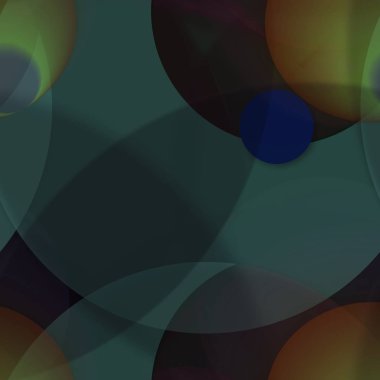 Daire saydam arka plan - eğilim seamless modeli.