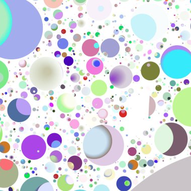 Daire saydam arka plan - eğilim seamless modeli.