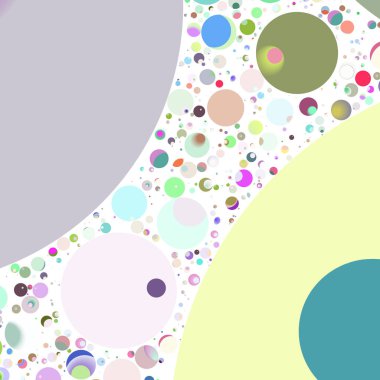 Daire saydam arka plan - eğilim seamless modeli.