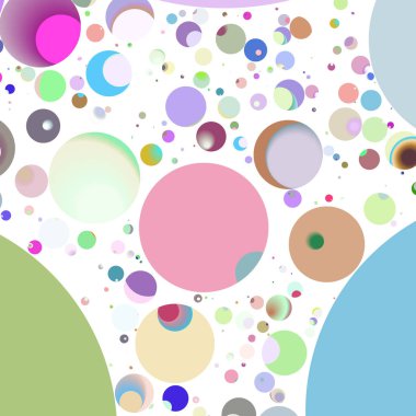 Daire saydam arka plan - eğilim seamless modeli.