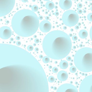 Daire saydam arka plan - eğilim seamless modeli.