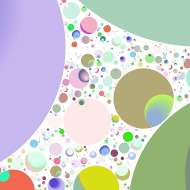 Daire saydam arka plan - eğilim seamless modeli.