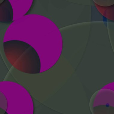 Daire saydam arka plan - eğilim seamless modeli.