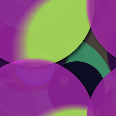 Daire saydam arka plan - eğilim seamless modeli.