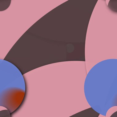 Daire saydam arka plan - eğilim seamless modeli.