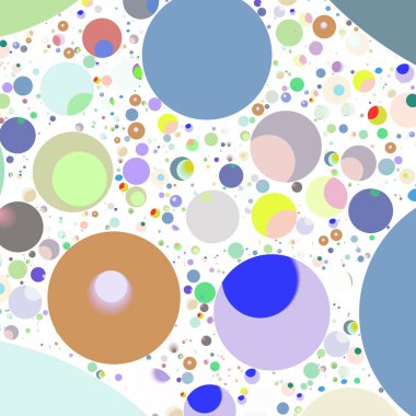 Daire saydam arka plan - eğilim seamless modeli.