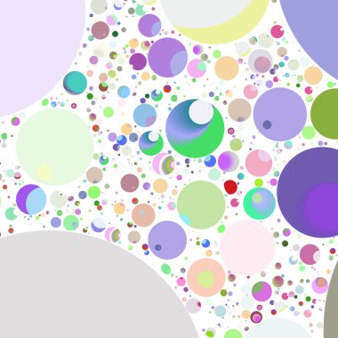 Daire saydam arka plan - eğilim seamless modeli.