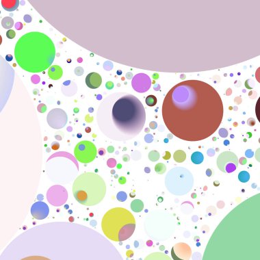 Daire saydam arka plan - eğilim seamless modeli.