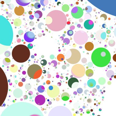 Daire saydam arka plan - eğilim seamless modeli.