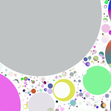 Daire saydam arka plan - eğilim seamless modeli.