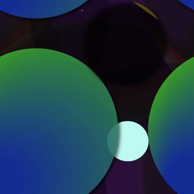 Daire saydam arka plan - eğilim seamless modeli.