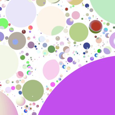 Daire saydam arka plan - eğilim seamless modeli.