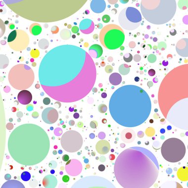 Daire saydam arka plan - eğilim seamless modeli.