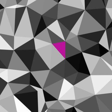 Üçgen poligonal arka plan - eğilim desen.