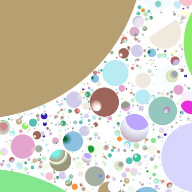 Daire saydam arka plan - eğilim seamless modeli.