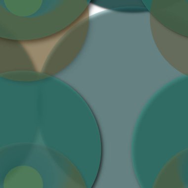 Daire saydam arka plan - eğilim seamless modeli.