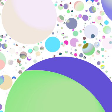 Daire saydam arka plan - eğilim seamless modeli.