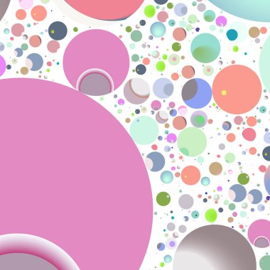 Daire saydam arka plan - eğilim seamless modeli.