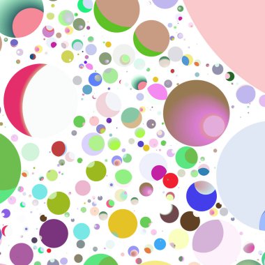 Daire saydam arka plan - eğilim seamless modeli.