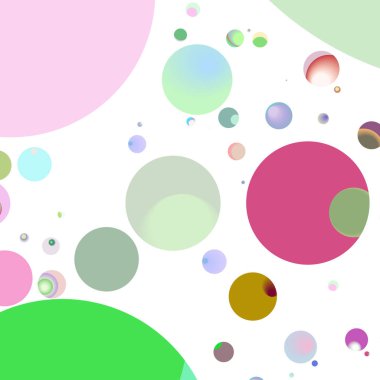 Daire saydam arka plan - eğilim seamless modeli.