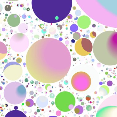 Daire saydam arka plan - eğilim seamless modeli.