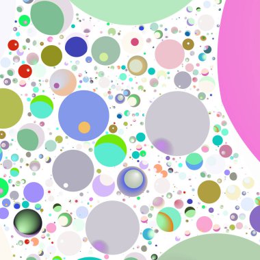 Daire saydam arka plan - eğilim seamless modeli.