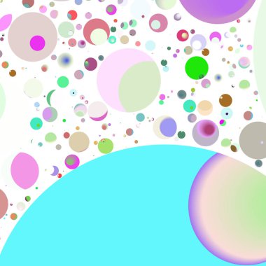 Daire saydam arka plan - eğilim seamless modeli.