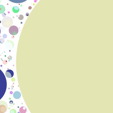 Daire saydam arka plan - eğilim seamless modeli.