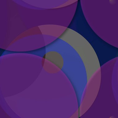 Daire saydam arka plan - eğilim seamless modeli.