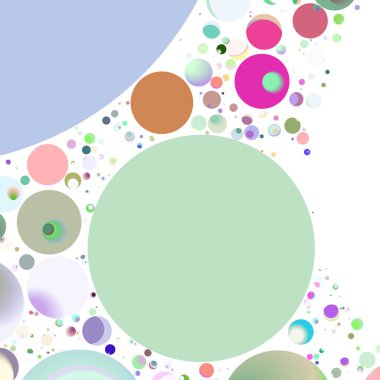 Daire saydam arka plan - eğilim seamless modeli.