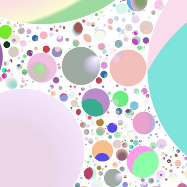 Daire saydam arka plan - eğilim seamless modeli.