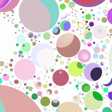 Daire saydam arka plan - eğilim seamless modeli.