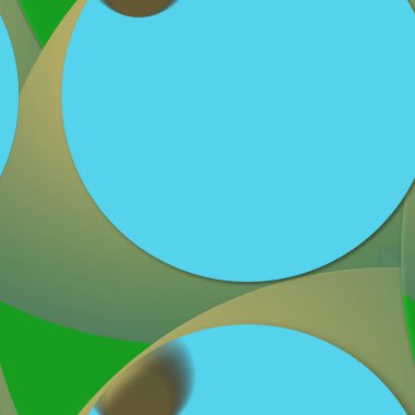 Daire saydam arka plan - eğilim seamless modeli.