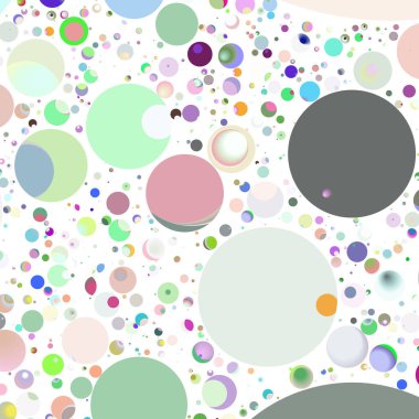 Daire saydam arka plan - eğilim seamless modeli.