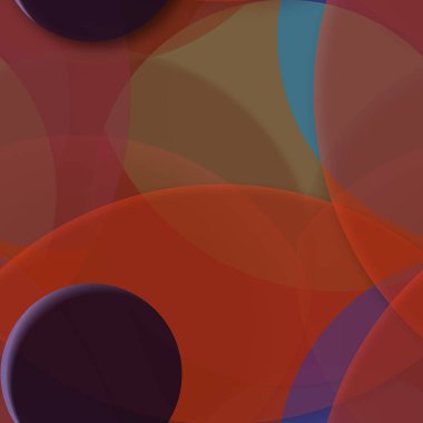 Daire saydam arka plan - eğilim seamless modeli.