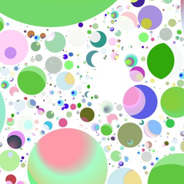 Daire saydam arka plan - eğilim seamless modeli.