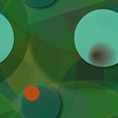 Daire saydam arka plan - eğilim seamless modeli.