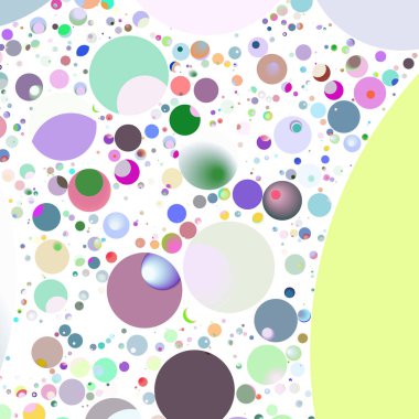 Daire saydam arka plan - eğilim seamless modeli.