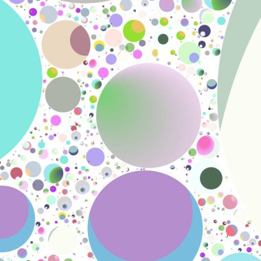 Daire saydam arka plan - eğilim seamless modeli.