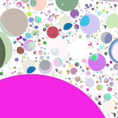 Daire saydam arka plan - eğilim seamless modeli.