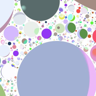 Daire saydam arka plan - eğilim seamless modeli.