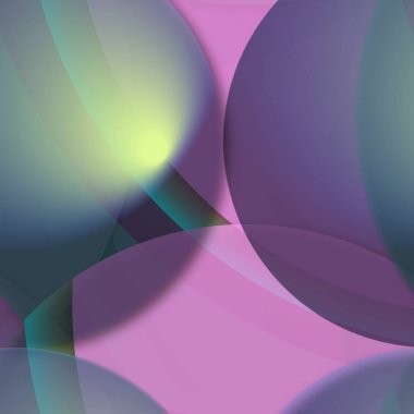 Daire saydam arka plan - eğilim seamless modeli.